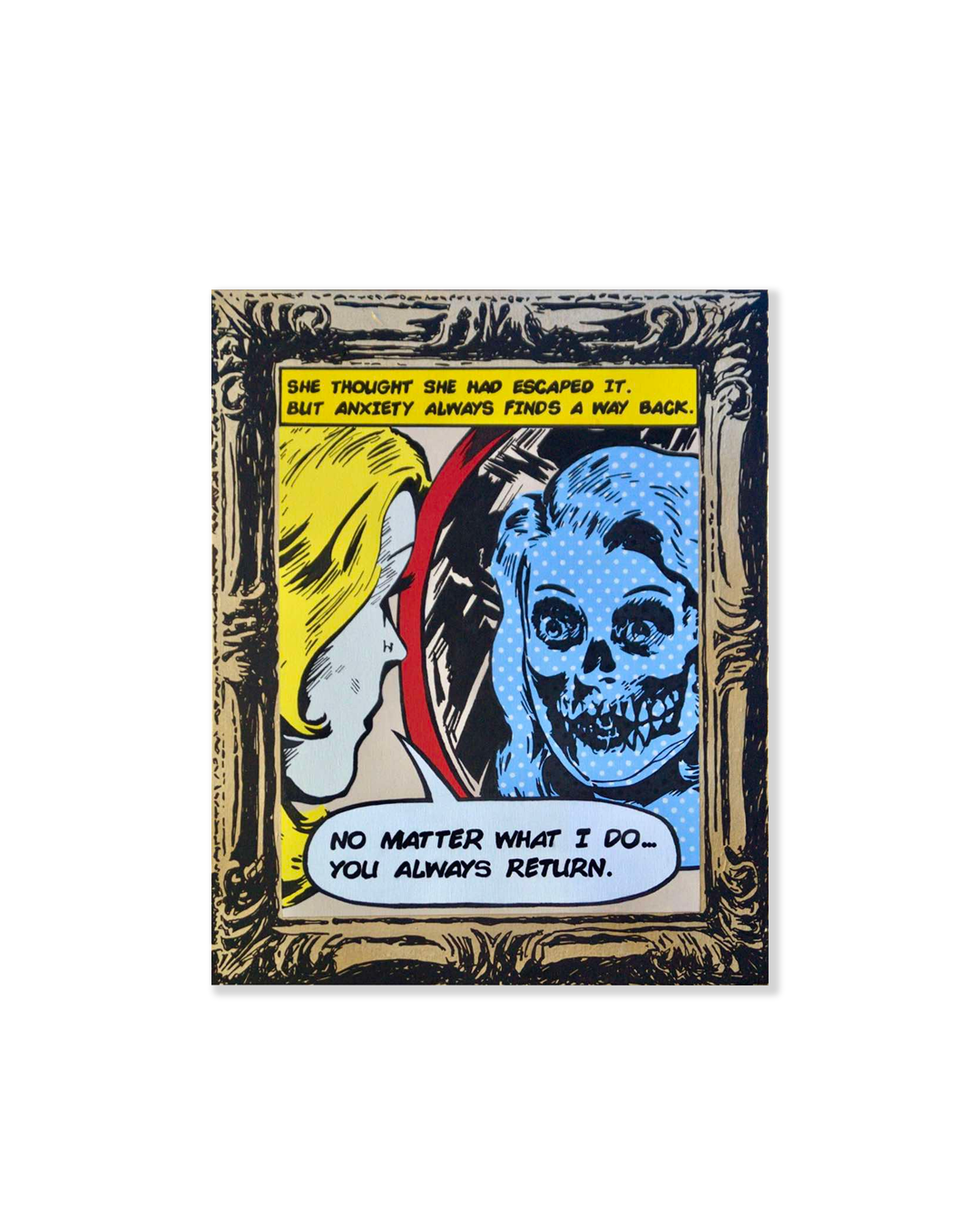 YOU NEVER LEFT – A3 Signed Print
