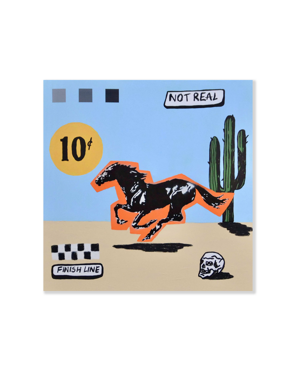 PHANTOM WEST – A3 Signed print